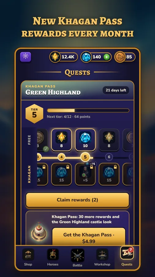 Rise of Khagan: Tower Defense screenshot 7