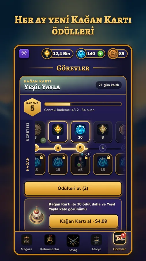 Rise of Khagan: Tower Defense ekran görüntüsü 7